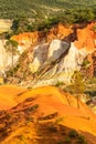 The ochres in Roussillon Royalty Free Stock Photo