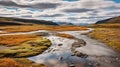 Colorful Landscapes: Exploring The Valley River In Inuit Pastures