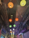 Colorful Lantern Alley