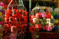 Colorful lantern, marketplace, mid-autumn festival