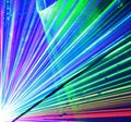 Colorful laser lights image