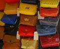 Colorful Leather Handbags on Sale