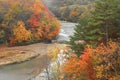 Colorful leaves in Gully Matsukawa