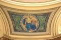 Legislation Mosaic on Display at the Wisconsin State Capital in Madison, WI Royalty Free Stock Photo