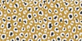 Colorful leopard seamless pattern. Fashion stylish vector texture
