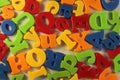 Colorful letters