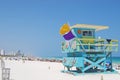 Colorful Lifeguard Stand Royalty Free Stock Photo