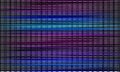 Abstract blue and purple light trails on black and white nets Royalty Free Stock Photo