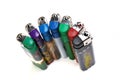 Colorful Lighters Royalty Free Stock Photo