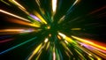 Colorful lights speed force abstract background