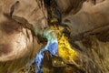 Limestones in Tempurung Cave in Malaysia