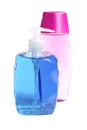 Colorful Liquid Soap Bottles Royalty Free Stock Photo