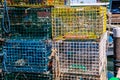 Colorful Lobster Traps Royalty Free Stock Photo