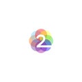 Colorful 2 Logo Inspiration