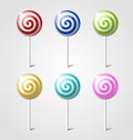 Colorful lollipops