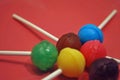 Colorful lollipops Royalty Free Stock Photo