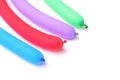 Colorful long balloon