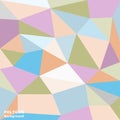 Colorful Low Poly Abstract Backdrop.