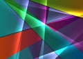 Colorful low poly abstract geometric tech minimal background Royalty Free Stock Photo
