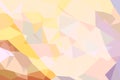 Colorful low polygon pastel background, yellow polygonal texture, vivid gold vector backdrop, golden geometric technology banner