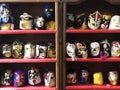 colorful Lucha Libre Mexican professional wrestling masks