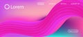 Colorful Lucid Gradient Overlay. Landing Page, Pink, Purple Background. 3d Royalty Free Stock Photo