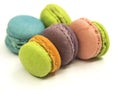 Colorful macaron cookies Royalty Free Stock Photo