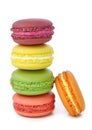 Colorful macaroons