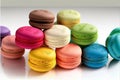 Colorful macaroons