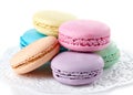 Colorful macaroons