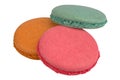 Colorful macaroons parts