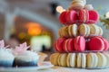 Colorful macaroons