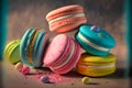 Colorful macaroons