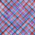 Colorful madras seamless pattern