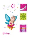 Beautiful and magic fairy