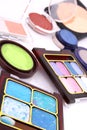 A colorful make-up