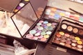 Colorful make up palette Royalty Free Stock Photo