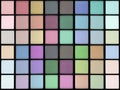 Colorful makeup background,makeup palette closeup