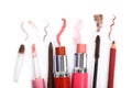 Colorful makeup collection Royalty Free Stock Photo