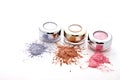Colorful makeup powder