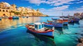 colorful maltese fishing villages