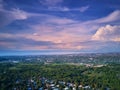 Colorful Managua cityscape Royalty Free Stock Photo