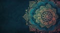 Colorful mandala background, Wallpaper, Illustration Royalty Free Stock Photo