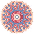 Aribic Colorful Mandala. Ethnic tribal ornaments