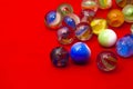 Colorful Marble Balls Royalty Free Stock Photo