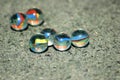 Colorful Marbles Royalty Free Stock Photo