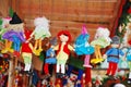 Colorful marionettes Royalty Free Stock Photo