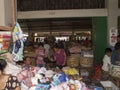 Colorful market in Bali Indonesia