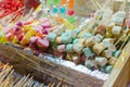 colorful marshmallows candies