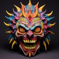 Colorful Devil Mask Inspired By Point-neuf Mascarons